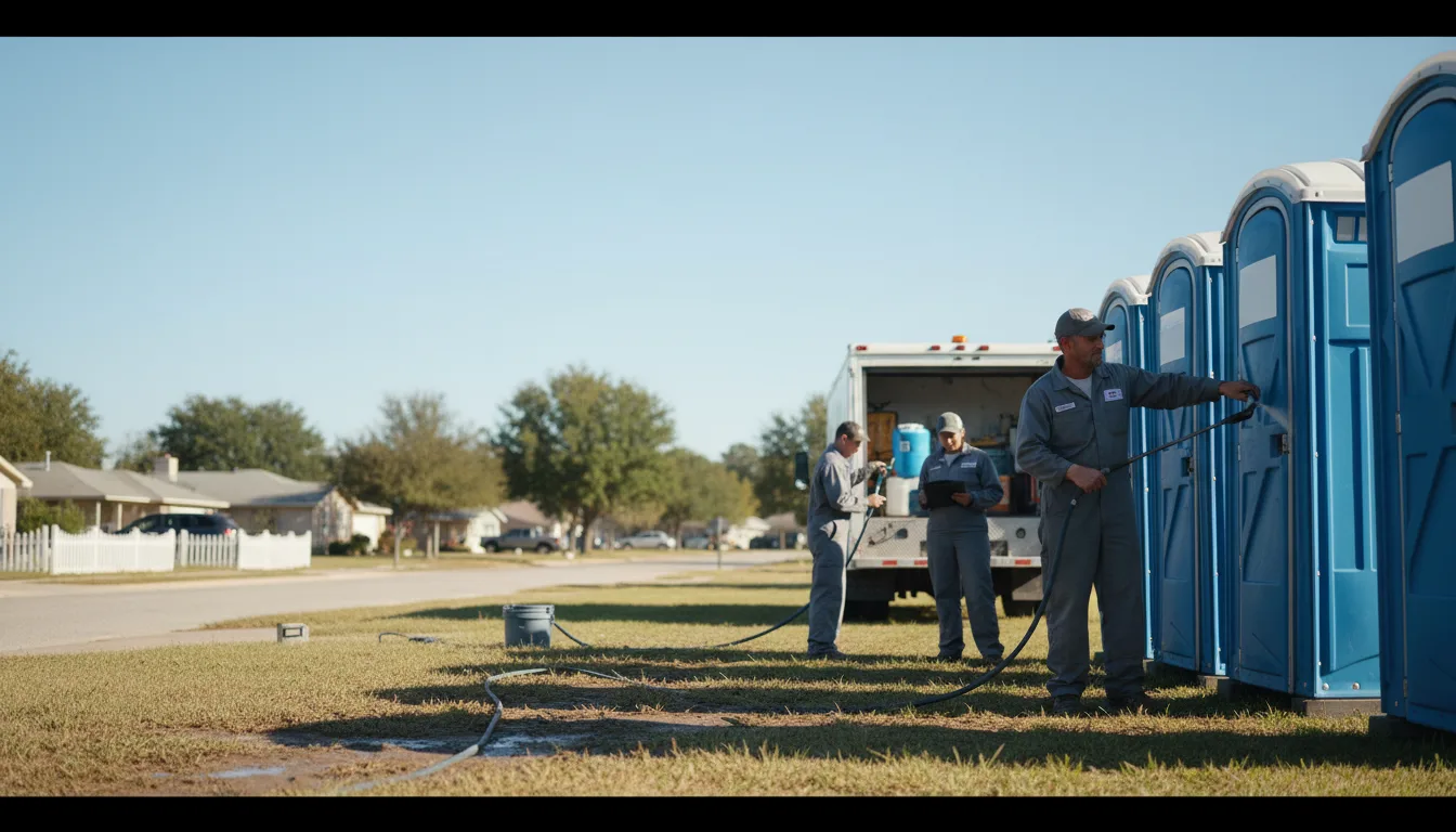 Long-Term Portable Toilet Rental in Fairfax, OK near me